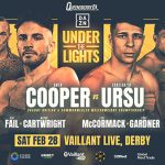 QUEENSBERRY ‘UNDER THE LIGHTS’ – BRITISH & COMMONWEALTH TITLE SHOWDOWN BOOKED FOR 28 FEBRUARY AT VAILLANT LIVE, DERBY!