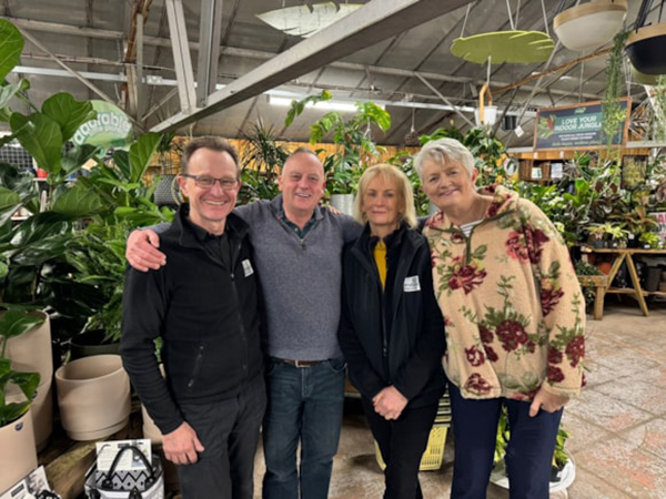 team at dronfield garden centre derbyshire