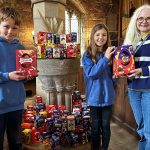 Derbyshire primary school children turn Easter bunny with chocolate eggs for vulnerable housing trust residents