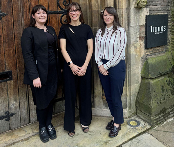Timms announce three key promotions in the firm