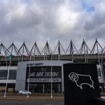 Derby, Derbyshire, UK - 30th November 2024: Pride Park is the home of Derby County Football Club in Derbyshire, UK
