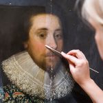 Newly conserved portraits reveal hidden stories of Hardwick Hall , Derbyshire 