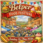 Get yourselves down to the Belper food festival this Sunday 31st May!