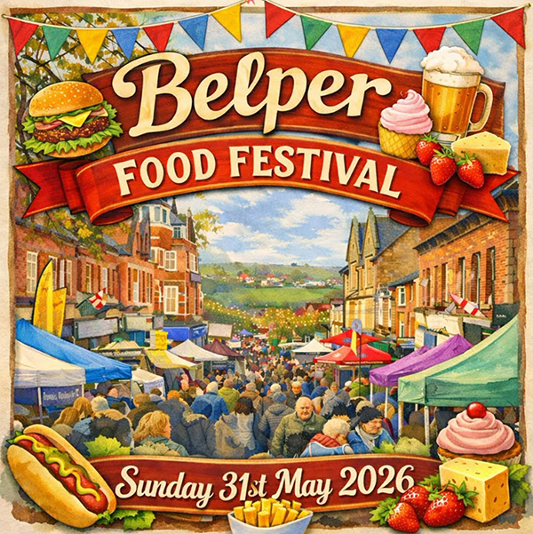 Get yourselves down to the Belper food festival this Sunday 31st May!