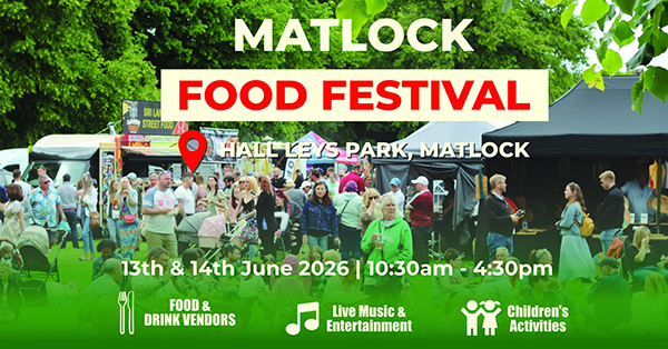  Matlock Food Festival is back and its FREE to enter! 