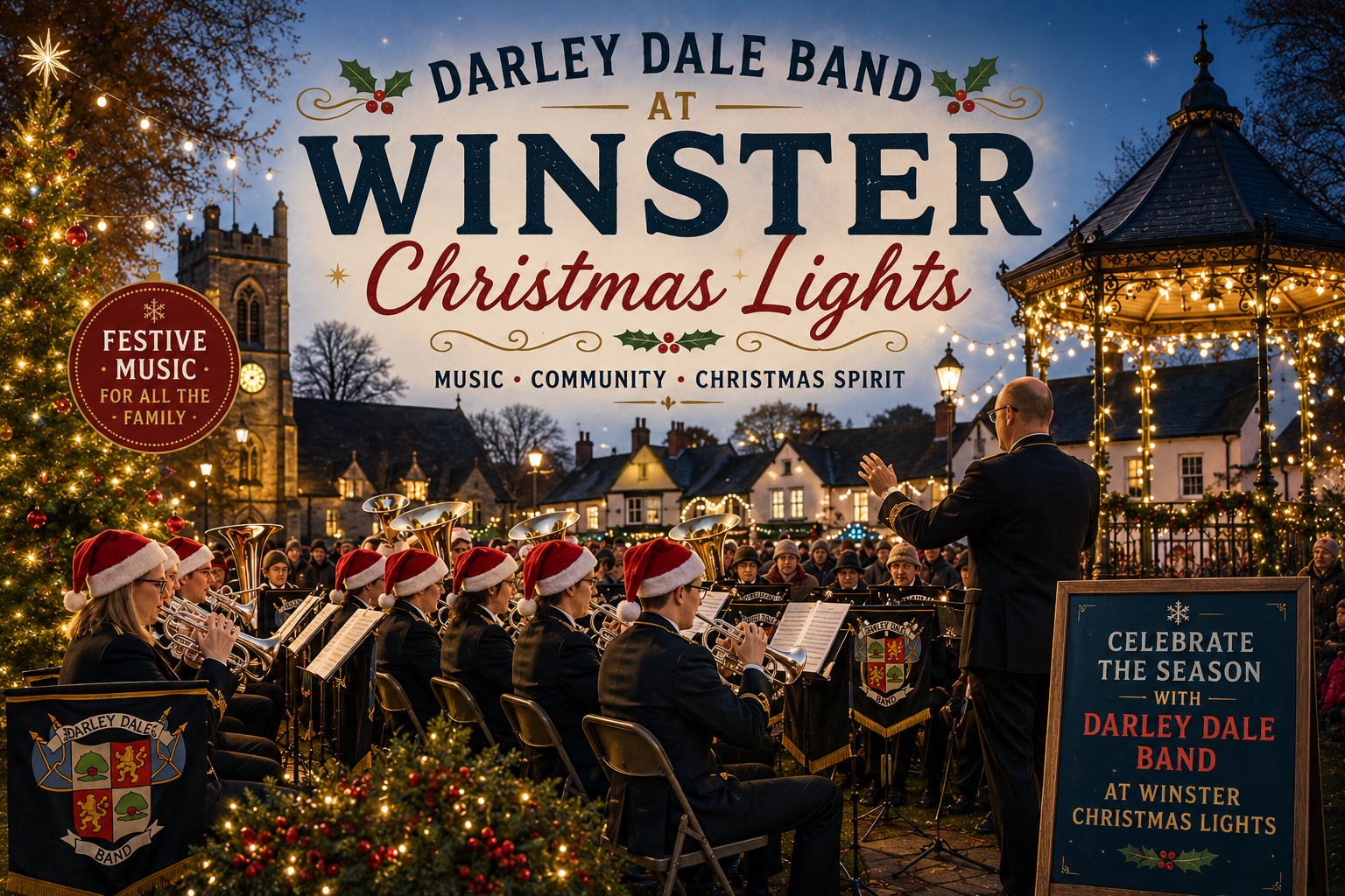Darley Dale Band WINSTER CHRISTMAS LIGHTS