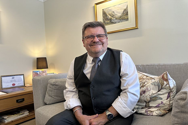 FUNERAL DIRECTOR CELEBRATES 45 YEARS!
