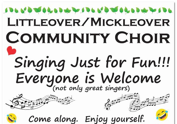 Come and sing your heart out every Wednesday with the Littleover Community Choir!