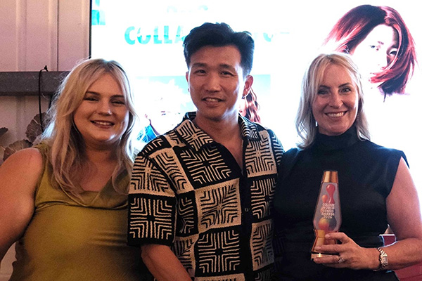 LOCAL HAIRDRESSER WINS AWARD