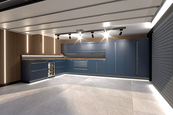 Casamia Homes offer bespoke luxury garage interiors