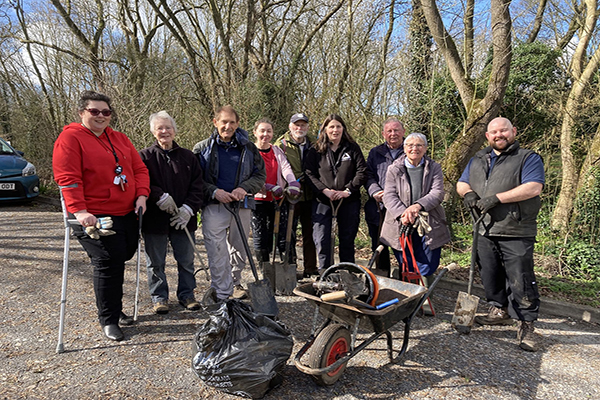Green charity improves green spaces