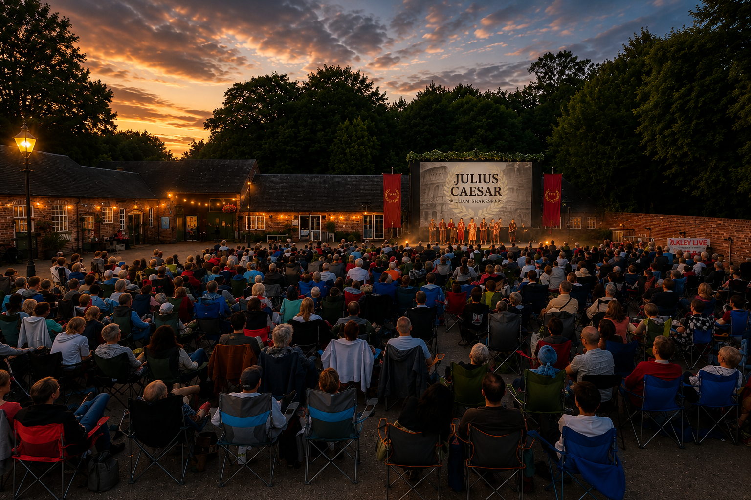 Derby Outdoor Cinema Julius Ceasar