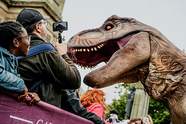 Dinosaurs return to Derby