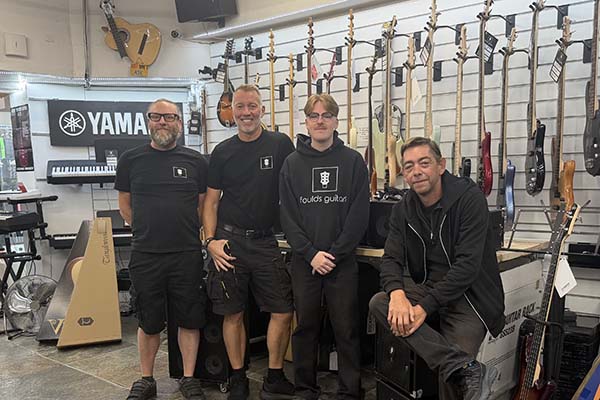 Foulds Guitars named one of the nation’s favourite
