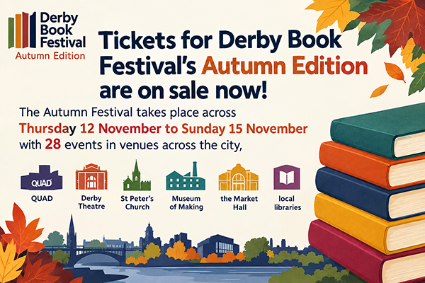 Derby Book Festivalâ€™s Autumn Edition