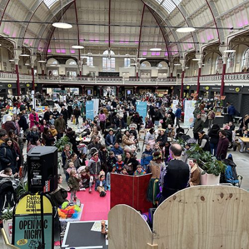 A New Chapter for World Book Day as 4,000 Flock to Derby Market Hall
