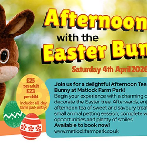 Afternoon Tea with the Easter Bunny!