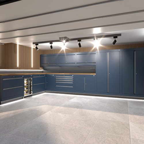 Casamia Homes offer bespoke luxury garage interiors