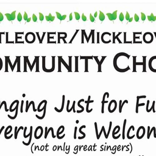 Come and sing your heart out every Wednesday with the Littleover Community Choir!
