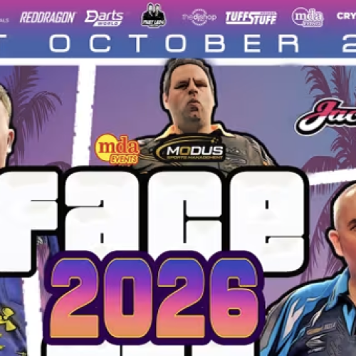 Darts World Champion, Luke ‘The Nuke’ Littler will Face Off in Derby against some of the best players in the world on 31st October 2026!