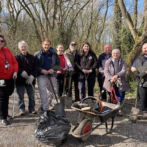 Green charity improves green spaces