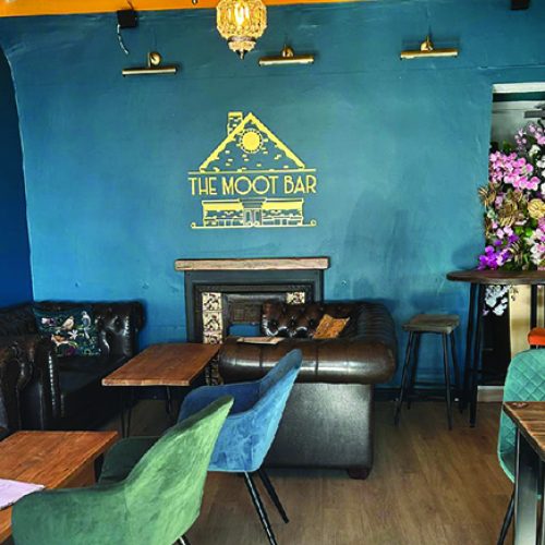 In the centre of Alfreton, The Moot Bar offers more than a pintâ€”it delivers a menu steeped in local tradition, shaped by the same history that built the town around it.