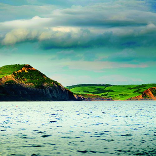 The Jurassic Coast from the Sea